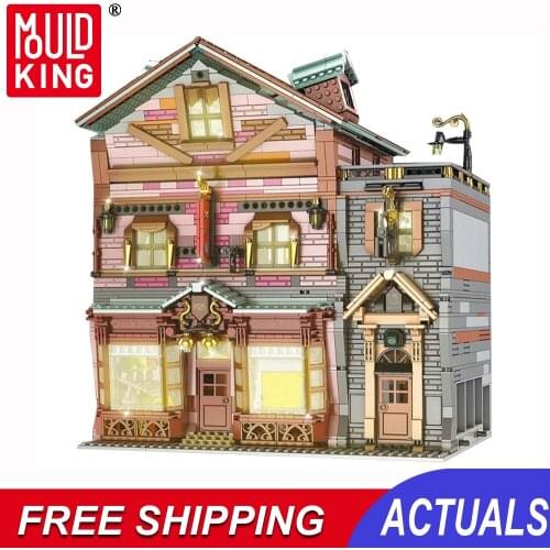 Mould King Streetview Building The Quick Pitch Supplies Model Kit Construction Block Bricks Educational Toys For Kids Gifts