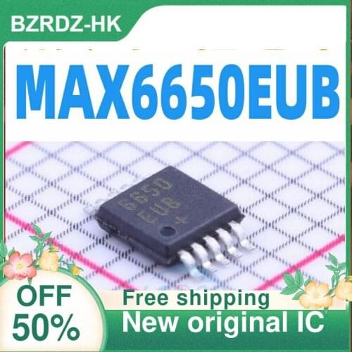 2-10PCS/lot MAX6650EUB MAX6650 MSOP-10 New original IC