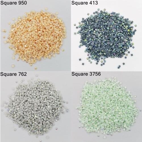 New AB Drills Colorful Square Round Diamond Painitng Accessories Mosaic Diamond Embroidery Rhinestone Gift