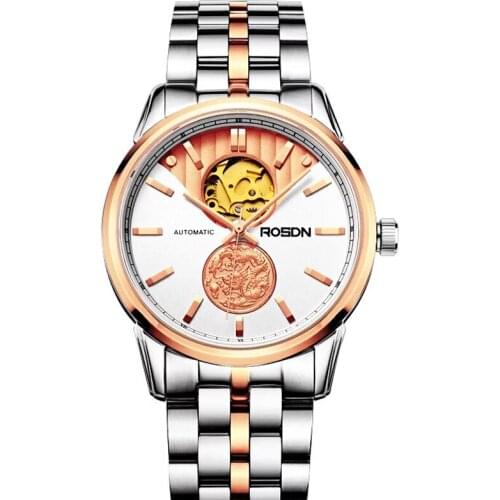 Мужские золотые часы Rosdn China At AliExpress