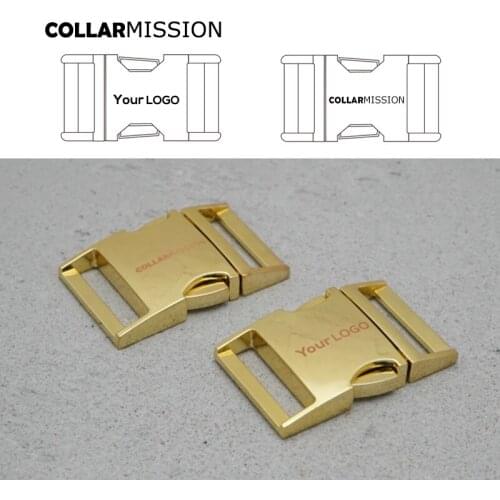 Heavy duty dog collar engraving buckles quick-release buckle for 30mm sewing Paracord Leathercraft handmade accessories CK30HJ02