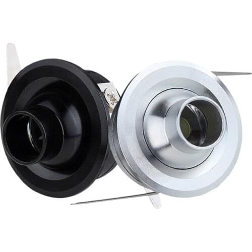 LED recessed downlight 1W 3W, mini spotlight LED bulls eye light small spotlight cabinet showcase ceiling light
