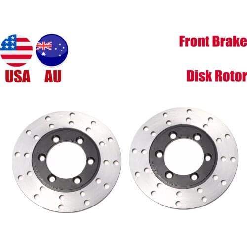 TDPRO 2PCS 130mm Front Brake Disks Rotor For Quad ATV Buggy Go Kart Coolster SunL JCL Kazuma TAOTAO 4 Wheeler Pocket Bike