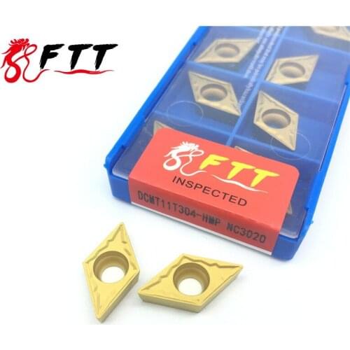 DCMT11T304 HMP NC3020 External Turning Tools Carbide insert High quality Lathe cutter Tool Tokarnyy turning insert
