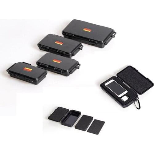 2018 New Outdoor Shockproof Sealed Waterproof Safety Case Safety Equipment Case ABS Plastic Portable Tool Box Dry Boxes