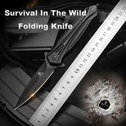 2020 Folding Knife Outdoor Tactical 7CR17Mov Portable Pocket Steel Camping Survival Combat Hunting Fold Knives Multi EDC Tools
