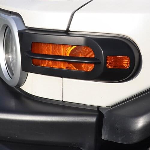 For toyota FJ cruiser car styling accessories Black rear lampshade decoration car taillight frame