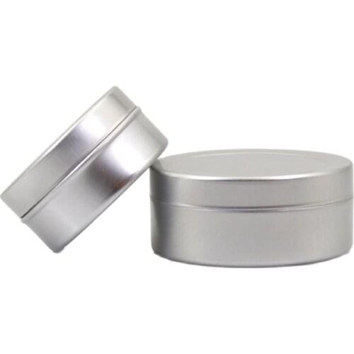 20g aluminum jar pot tin container for lip balm gel cream moisturizer art nail power eye shadow skin care cosmetic packing