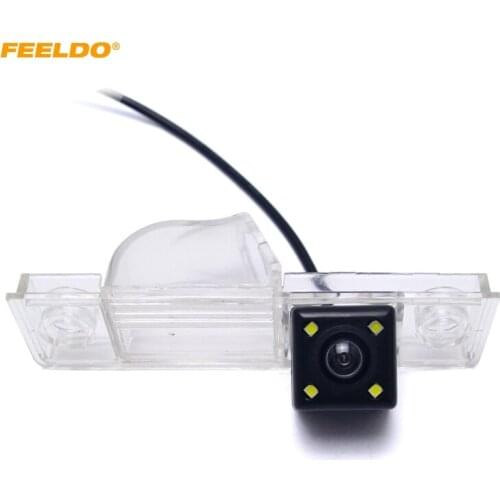 FEELDO Car Rear View Reverse Backup Camera With 4-LED for Roewe 350 2010-2013 Parking Camera #HQ5112