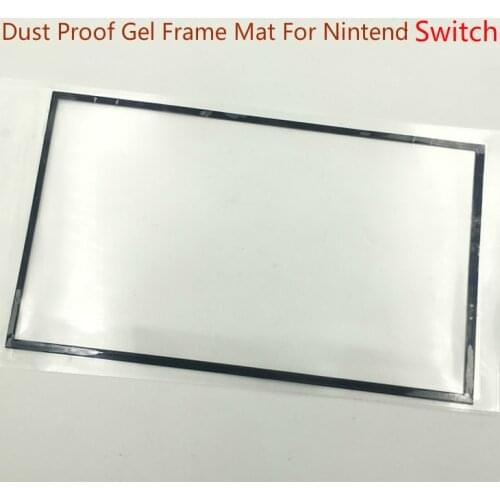 5PCS For Nintend Switch Console LCD Screen touch screen Dust Proof Sponge Gel Frame Mat adhesive