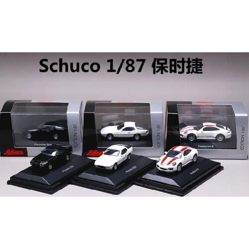 Schuco 1:87 Porsche 911 Vehicles Collection Metal Die-cast Simulation Model Cars Toys