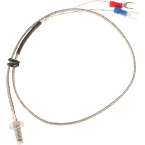 M6 Screw Probe Temperature Sensor Thermocouple K Type Measuring 0- 600°C