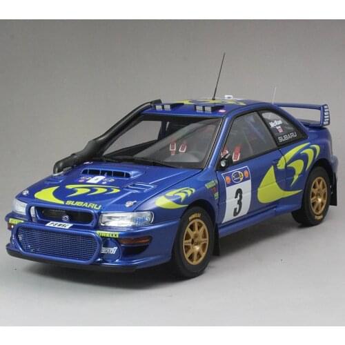 AUTOart 1:18 Subaru Impreza WRC1997 3# 4# Rally Car Limited Edition Resin Metal Die Casting Model Racing Static Toys