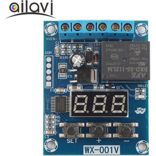 Voltage upper and lower limit detection control module 10A battery charge and discharge monitoring DC5V12V24V power supply