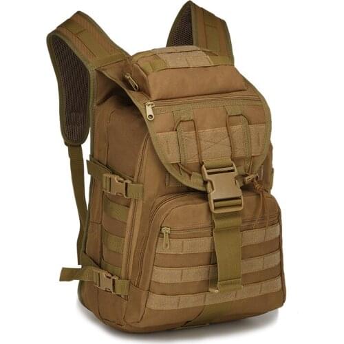 Mens 40L Military Tactical Backpack Waterproof Climbing Outdoor Camping Hiking Bag 800D Army Molle Hunting Sports Rucksack