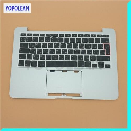 New Big Enter Russia Russian Keyboard Top Case For Macbook Pro Retina 13" A1502 2013 2014 EMC 2678 2875