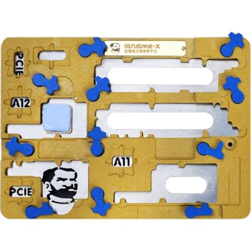 Mechanic MR-X Motherboard Repair Fixture Platform For Iphone X XR XS Max Mainboard Heat Dissipation CPU Power Glue Fixed Clamp
