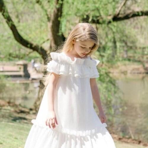 Pre-sale 2021 Flower Girl Dresses Dress for Girls Girls Autumn Clothes Winter Dress for Girls dresses for girls 6 years old