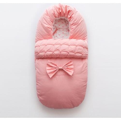 0-24M Baby Sleeping Bag Stroller Winter Windproof Thick Sleep sacks For Infant wheelchair envelopes newborns Cocoon For Newborns
