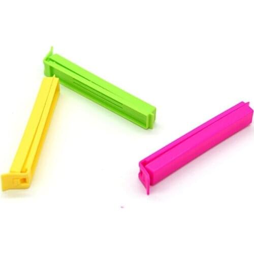 10/15 Pcs Portable New Kitchen Storage Food Snack Seal Sealing Bag Clips Sealer Clamp Plastic Tools Kitchen accessories