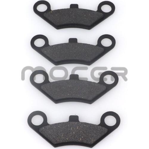 2 pair Semi metallic non asbestos Front Brake Pad for CF Moto CF 500 500CC 600 600CC X5 X6 X8 U5 ATV UTV
