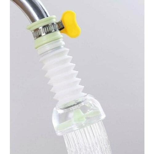 4.6*10 Cm 360 ° Pp Rotating Telescopic Water Filter Water-saving Device Faucet Booster Retractable Branching Water
