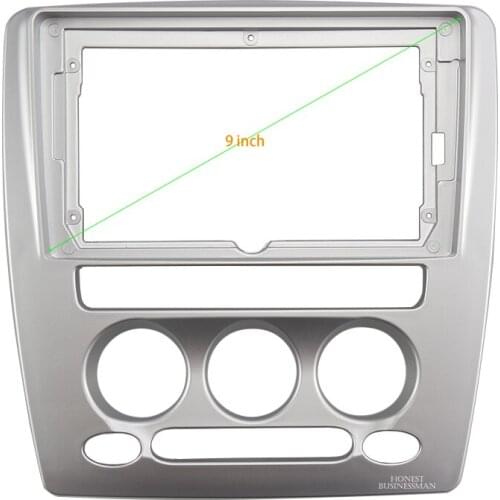 9 INCH Car Audio Frame GPS Navigation Fascia Panel Car dvd Plastic Frame Fascia is suitable for 2010-2012 CHERY COWIN 1