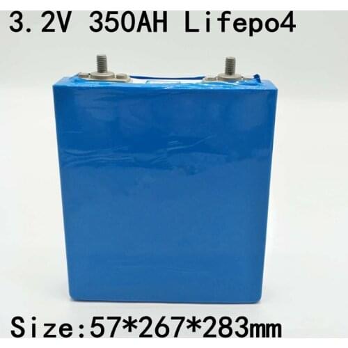 Large Capacity Lifepo4 3.2v 350ah High Power Cell More 300Ah 200ah 100ah High Discharge for Vehicle EV Diy Storage Solar System