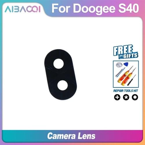 AiBaoQi New Original Rear Back Camera Glass Screen Protector Back Camera Clear Protective Film For Doogee S40 Phone