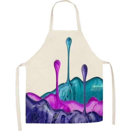 Creative Nail Polish Pattern Apron for Children Apron Aprons for Women Apron Kitchen Linen Apron Women Apron for Kitchen Apron