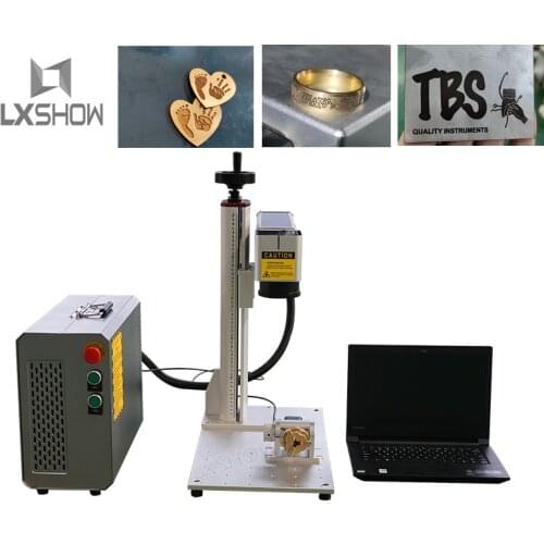JPT mopa LP series Mini portable fiber laser marking machine Raycus/MAX laser