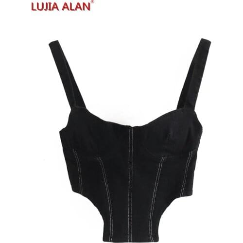 LUJIA ALAN Womens Denim Shirts