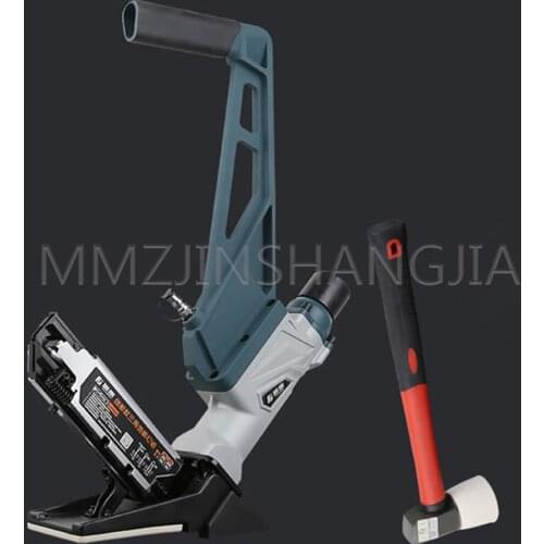 Multifunctional Pneumatic Nail Gun Floor Nail Gun Manual Tapping Three-In-One Operation Is Simple And Convenient To Carry