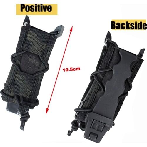 New Tactical Assault Single Set Shooter External Accessories Package MOLLE Quick Strip 3363- MCBK