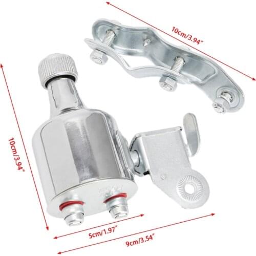 New New Bicycle Light Generator 12V 6W Dynamo Motorized Friction Head Rear Light Kit