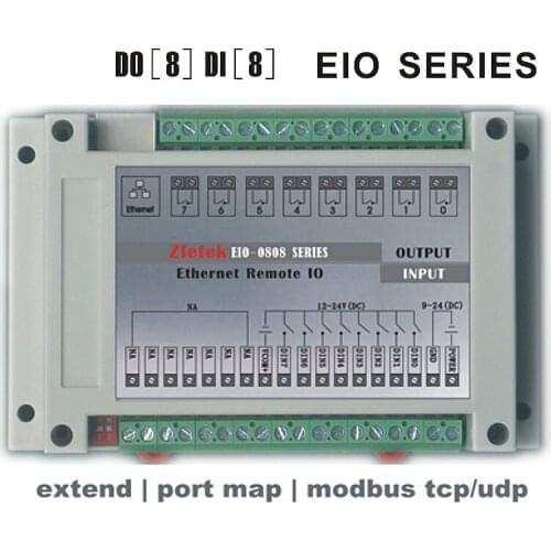 Programmable Ethernet Relay Module, Remote I/O,Network P2P PLC Logic Control, Modbus RTU TCP MQTT HTTP WEB Server, Analog PT100