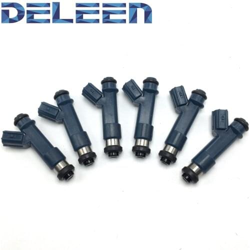 Deleen 6x High impedance Fuel Injector 23250-0P030 For Toyota Car accessories