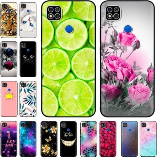 For Redmi 9C Silicone Protective Shell for Xiaomi Redmi 9C Redmi9C 9 C Bumper Coque Full Protection TPU Back Cover Phone Cases