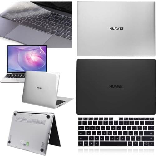 Hard shell Laptop Case for HUAWEI MateBook 13 14/X Pro 13.9/D14/D15,Honor MagicBook 14/15.6/16.1 Screen Protector+Keyboard Cover