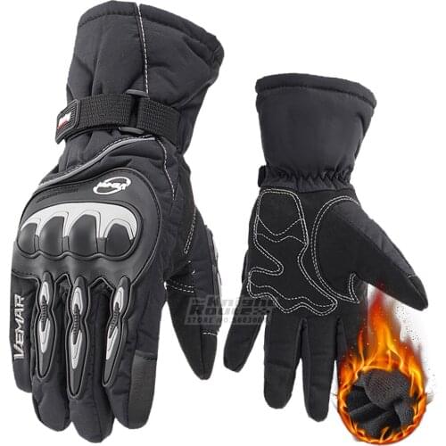 Winter Motorcycle Gloves Tactical Gloves Men Fleece Keep Warm Full Finger Gloves Military Work Gloves For Sports Hunting Guantes