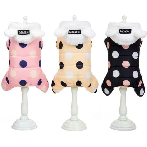 Winter Pet Dog Down Jacket Windproof Warm Coat Dog Clothes Pet Clothing Warm Outfit Coats Puppy Small Big Pet Clothing Wholesale