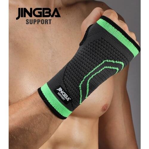JINGBA SUPPORT 1 PCS Weightlifting Wrist Straps Support Hand Wrist Brace +Boxing Hand Wraps Wrist Brace Joint Protector Dropshi