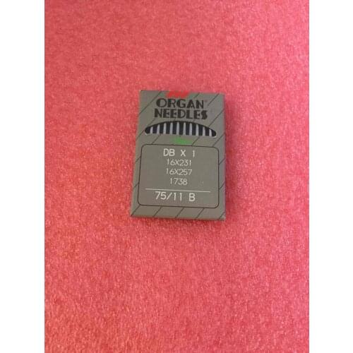 10pc ORGAN DBx1 75/11 INDUSTRIAL MACHINE NEEDLES 16X231 16X257 1738