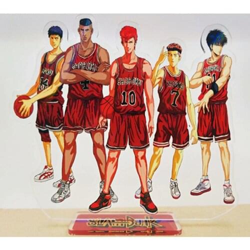 Anime Slam Dunk Acrylic Stand Figure Hanamichi Sakurag Rukawa Kaede Desktop Decoration Collection Model Toy Gifts