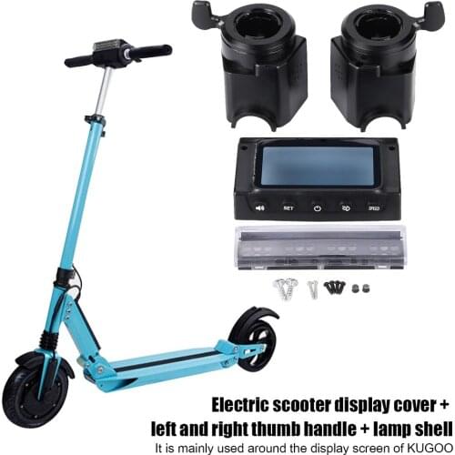 Hot Sale Screen Cover Delicate Design Solid Electric Scooter ABS Screen Cover + Lamp Housing Kit for Kugoo S1 S2 S3