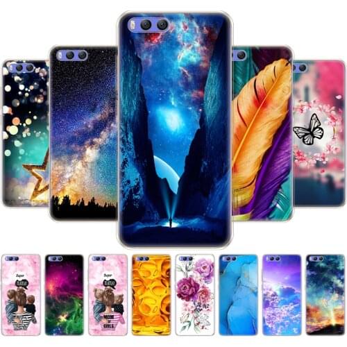 For xiaomi Mi Note 3 Case Cover TPU Silicone Soft Shell For xiaomi Mi Note3 printing protective coque Bumper Funda Etui