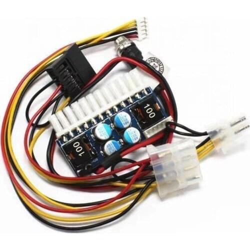 DC-ATX-160W 24pin Mini-ITX DC ATX Power Supply 160W 250W 300W Power Supply Module 160W Pico Psu ATX Schaltnetzteil Auto