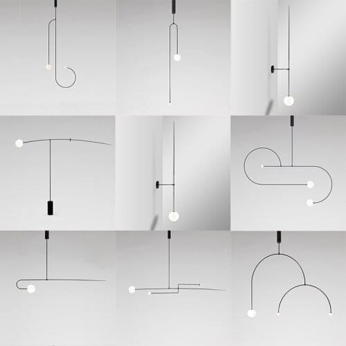 Nordic stone bathroom fixture led wall moon lamp hanging lamp lampes suspendues luzes de teto avizeler