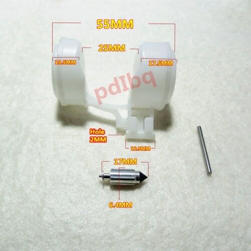 HMHonda Motorbike CBR600/750/1000 CB1000 Keihin Carburetor triangular needle valve+Plastic float