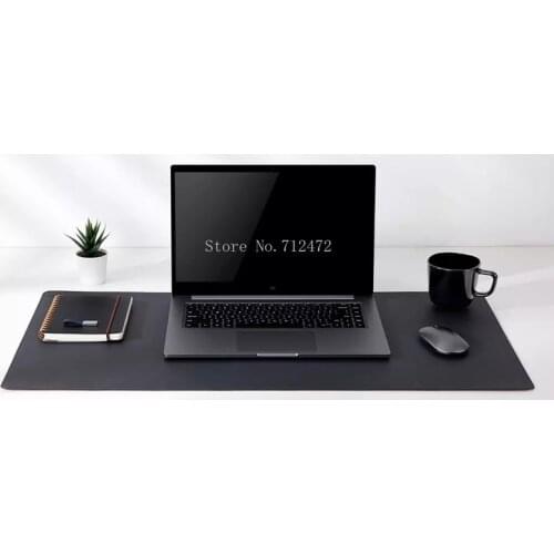 Xiaomi Super Large Double-material Mouse Pad Oversized PU Leather Soft Waterproof Natural Oak Mat Computer Desktop Pad